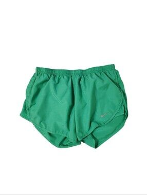 Nike Women's Vibrant Green Dri-FIT Tempo Running Shorts Small